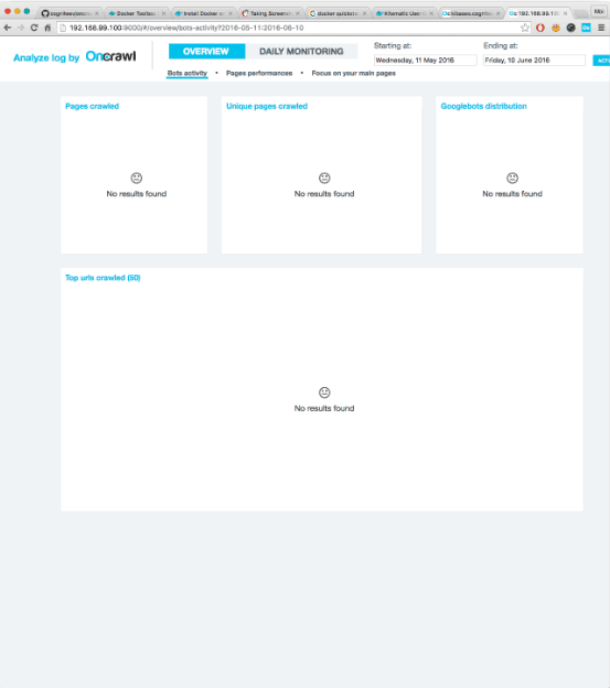 oncrawl open source log analysis